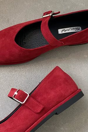 Casual Day Outfits, Easy Trendy Outfits Basic Things Suede Mary Jane Flats