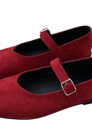 Casual Day Outfits, Easy Trendy Outfits Basic Things Suede Mary Jane Flats