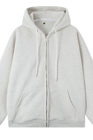 Casual Day Outfits, Easy Trendy Outfits Basic Things Zip-Up Hoodie