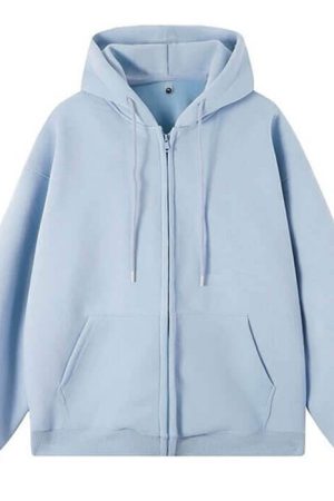 Casual Day Outfits, Easy Trendy Outfits Basic Things Zip-Up Hoodie