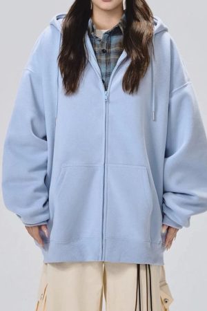 Casual Day Outfits, Easy Trendy Outfits Basic Things Zip-Up Hoodie