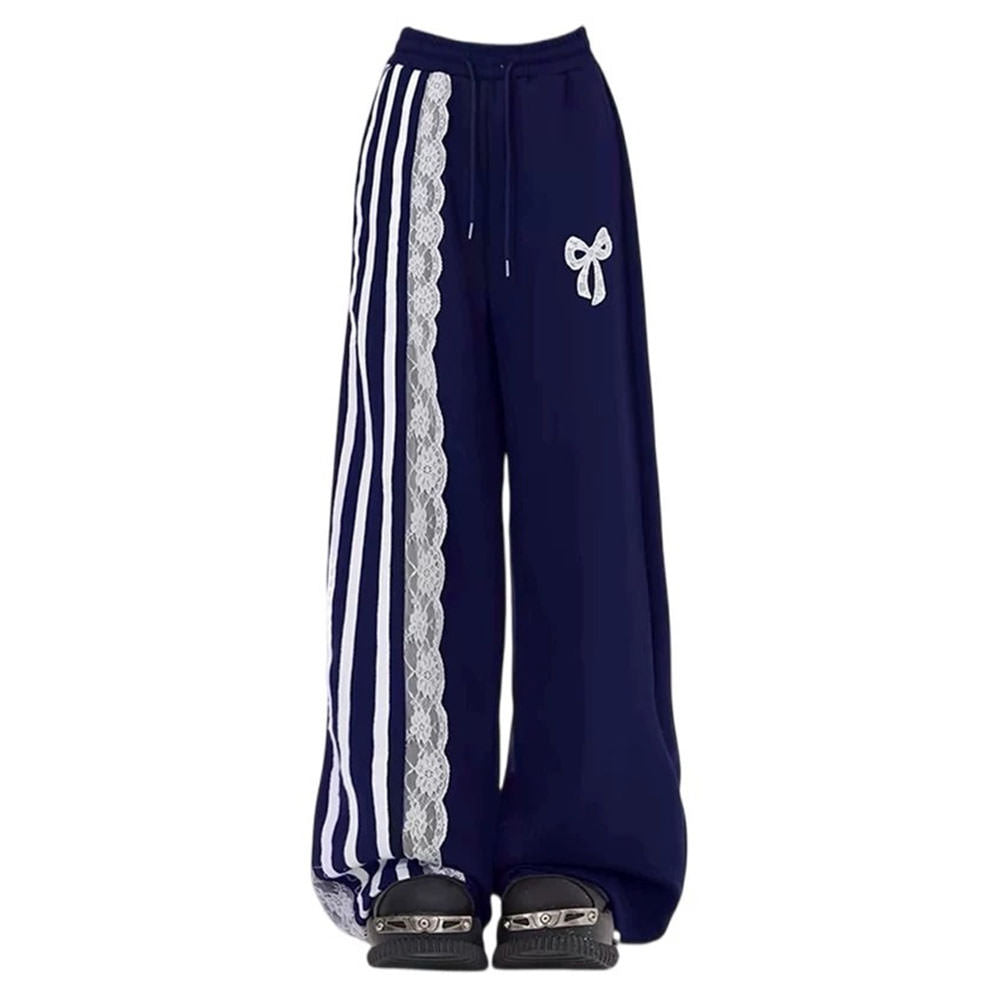 Casual Day Outfits, Easy Trendy Outfits Blokette Aesthetic Striped Pants