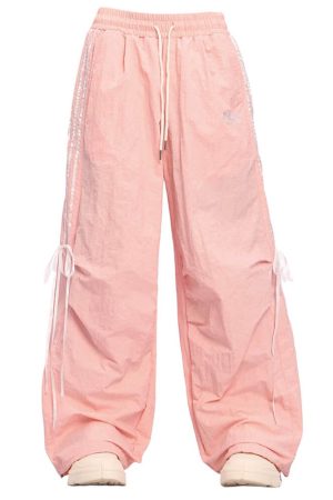 Casual Day Outfits, Easy Trendy Outfits Blokette Side Stripe Wide-Leg Trousers