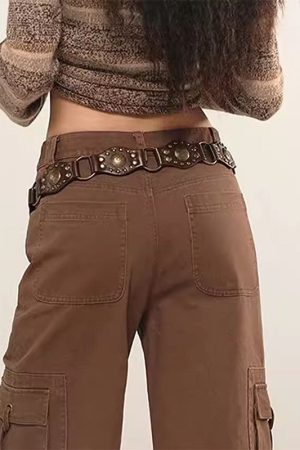 Casual Day Outfits, Easy Trendy Outfits Boho Buckle Belt
