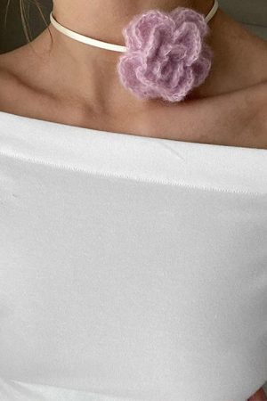 Casual Day Outfits, Easy Trendy Outfits Bow Off-Shoulder Long Sleeve Top