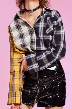 Casual Day Outfits, Easy Trendy Outfits Boyfriend Check Shirt