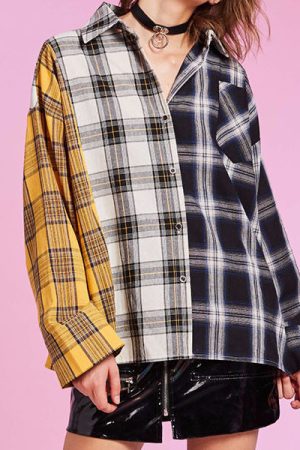 Casual Day Outfits, Easy Trendy Outfits Boyfriend Check Shirt