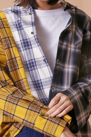 Casual Day Outfits, Easy Trendy Outfits Boyfriend Check Shirt