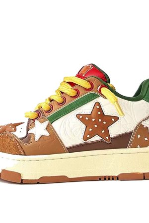 Casual Day Outfits, Easy Trendy Outfits Burger & Star Sneakers