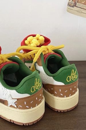 Casual Day Outfits, Easy Trendy Outfits Burger & Star Sneakers