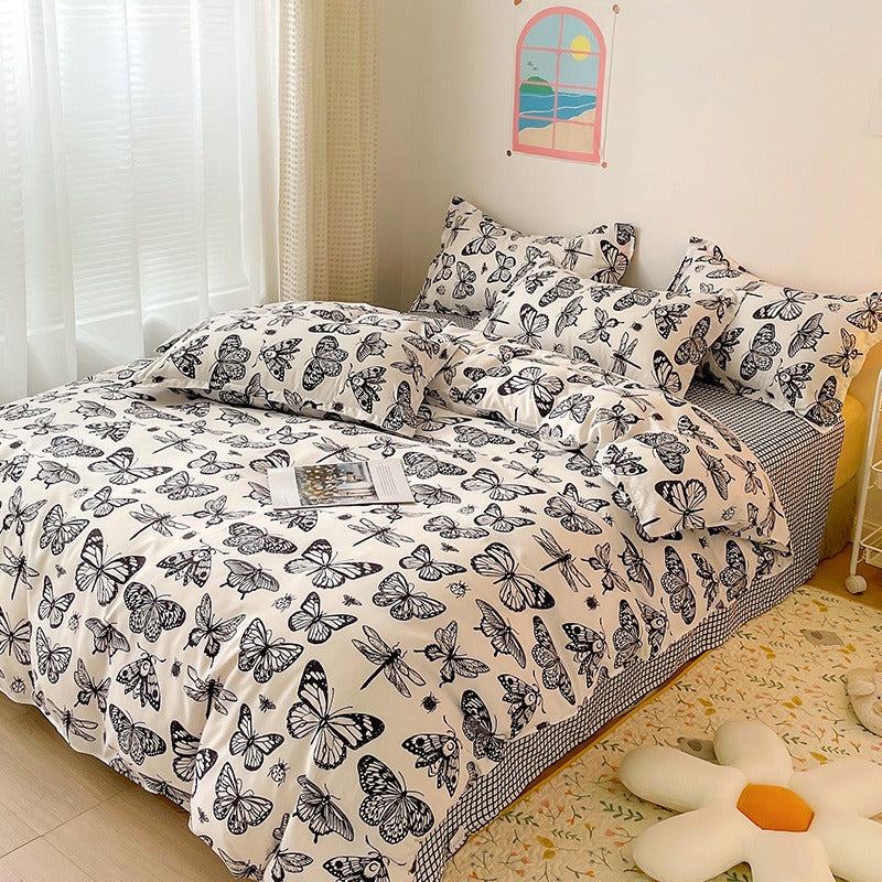 Casual Day Outfits, Easy Trendy Outfits Butterfly Aesthetic Bedding Set Casual Day Outfits, Easy Trendy Outfits Butterfly Aesthetic Bedding Set