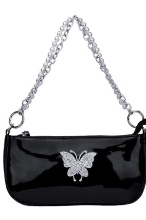 Casual Day Outfits, Easy Trendy Outfits Butterfly Baguette Bag