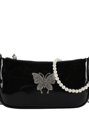 Casual Day Outfits, Easy Trendy Outfits Butterfly Baguette Bag