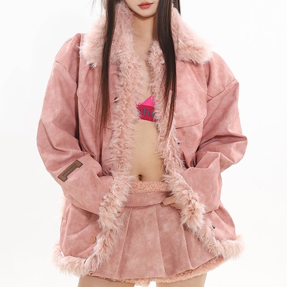 Casual Day Outfits, Easy Trendy Outfits Campus Queen Fur Trim Jacket Casual Day Outfits, Easy Trendy Outfits Campus Queen Fur Trim Jacket