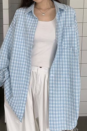 Casual Day Outfits, Easy Trendy Outfits Campus Secret Plaid Shirt