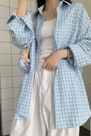 Casual Day Outfits, Easy Trendy Outfits Campus Secret Plaid Shirt