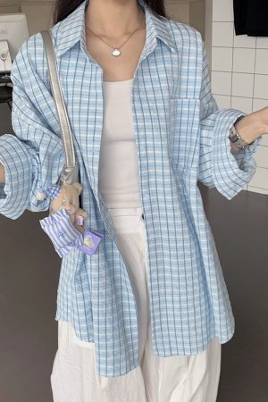 Casual Day Outfits, Easy Trendy Outfits Campus Secret Plaid Shirt