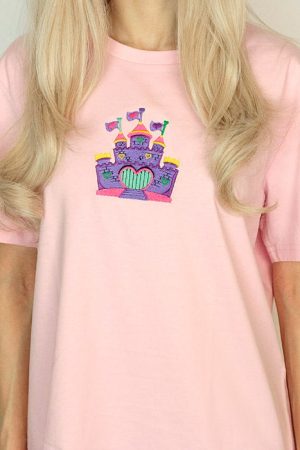 Casual Day Outfits, Easy Trendy Outfits Castle T-Shirt