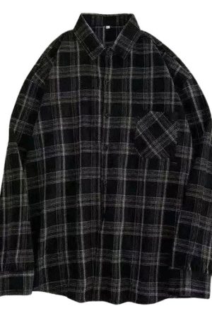 Casual Day Outfits, Easy Trendy Outfits Casual Friday Aesthetic Plaid Shirt