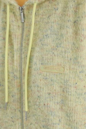 Casual Day Outfits, Easy Trendy Outfits Casual Friday Knit Zip Hoodie