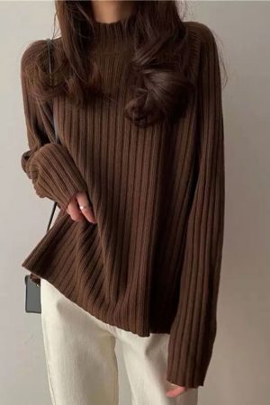 Casual Day Outfits, Easy Trendy Outfits Casual Friday Turtleneck Sweater