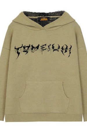 Casual Day Outfits, Easy Trendy Outfits Centipede Knit Hoodie