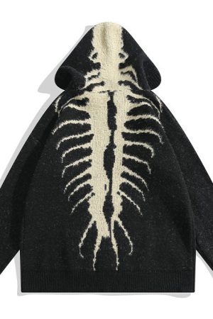 Casual Day Outfits, Easy Trendy Outfits Centipede Knit Hoodie