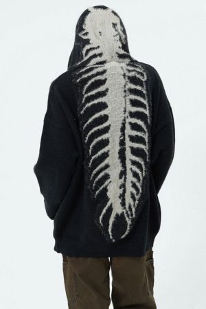 Casual Day Outfits, Easy Trendy Outfits Centipede Knit Hoodie