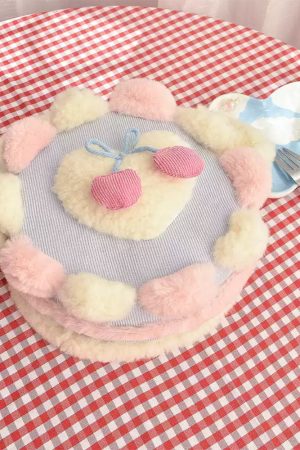 Casual Day Outfits, Easy Trendy Outfits Cherry Cake Fluffy Handbag