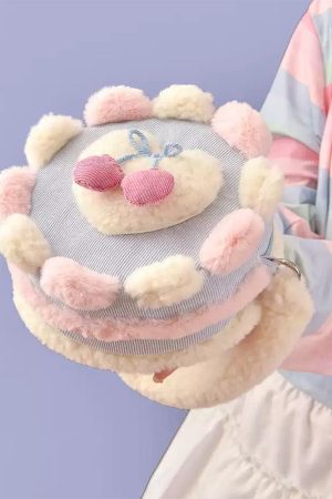 Casual Day Outfits, Easy Trendy Outfits Cherry Cake Fluffy Handbag