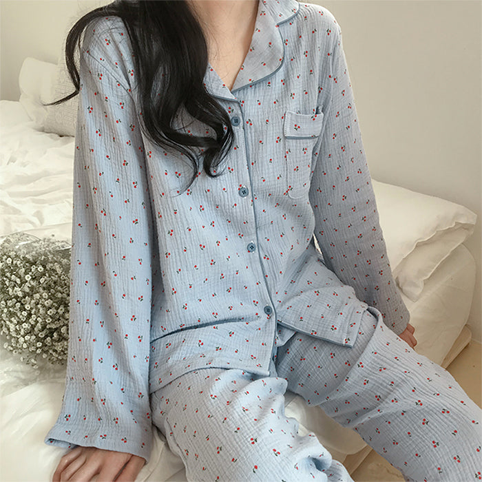 Casual Day Outfits, Easy Trendy Outfits Cherry Pajama Set Casual Day Outfits, Easy Trendy Outfits Cherry Pajama Set
