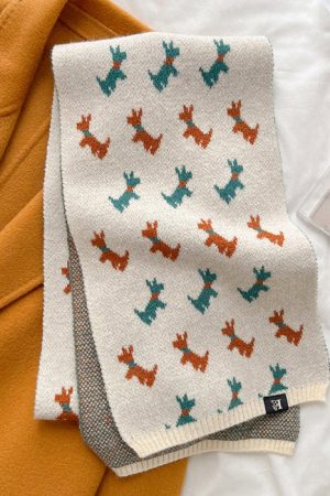 Casual Day Outfits, Easy Trendy Outfits Christmas Knitted Scarf