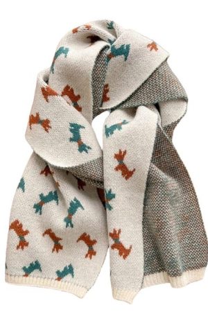 Casual Day Outfits, Easy Trendy Outfits Christmas Knitted Scarf