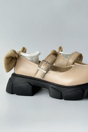 Casual Day Outfits, Easy Trendy Outfits Chunky Platform Mary Jane Sandals