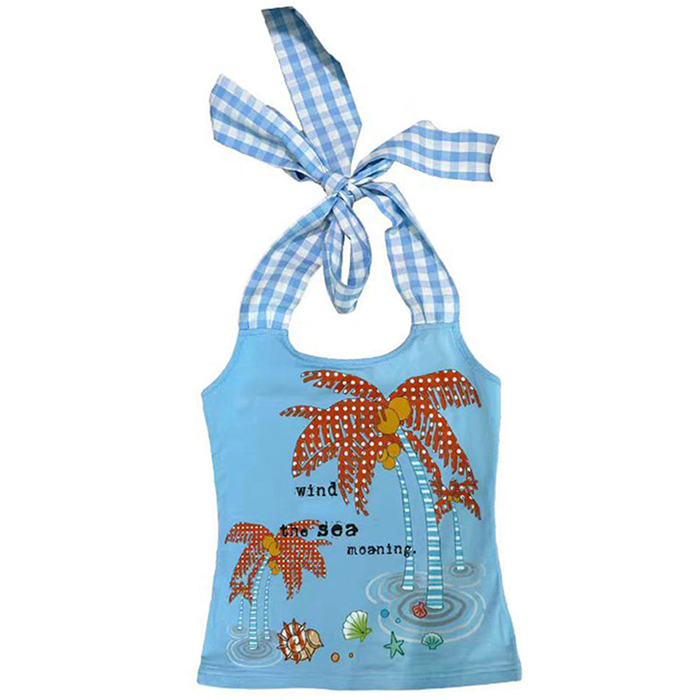 Casual Day Outfits, Easy Trendy Outfits Coconut Girl Blue Halter Top Casual Day Outfits, Easy Trendy Outfits Coconut Girl Blue Halter Top