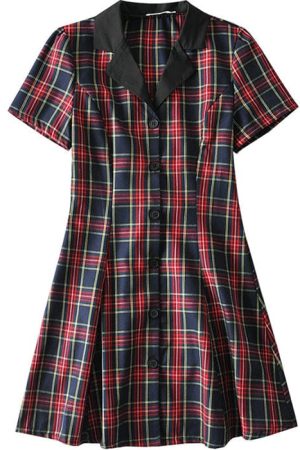 Casual Day Outfits, Easy Trendy Outfits Come As You Are Plaid Dress