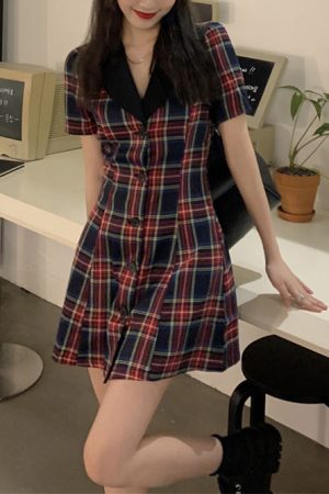 Casual Day Outfits, Easy Trendy Outfits Come As You Are Plaid Dress
