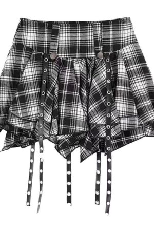 Casual Day Outfits, Easy Trendy Outfits Come As You Are Plaid Skirt