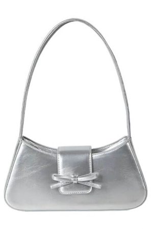 Casual Day Outfits, Easy Trendy Outfits Coquette Bow Baguette Bag