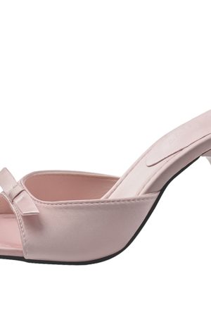 Casual Day Outfits, Easy Trendy Outfits Coquette Bow Heeled Mules