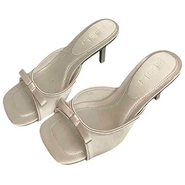 Casual Day Outfits, Easy Trendy Outfits Coquette Bow Heeled Mules Casual Day Outfits, Easy Trendy Outfits Coquette Bow Heeled Mules