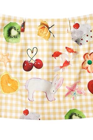 Casual Day Outfits, Easy Trendy Outfits Cottagecore Aesthetic Gingham Skirt