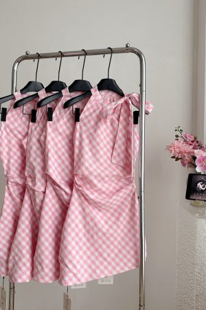 Casual Day Outfits, Easy Trendy Outfits Cottagecore Gingham Picnic Dress