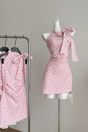 Casual Day Outfits, Easy Trendy Outfits Cottagecore Gingham Picnic Dress