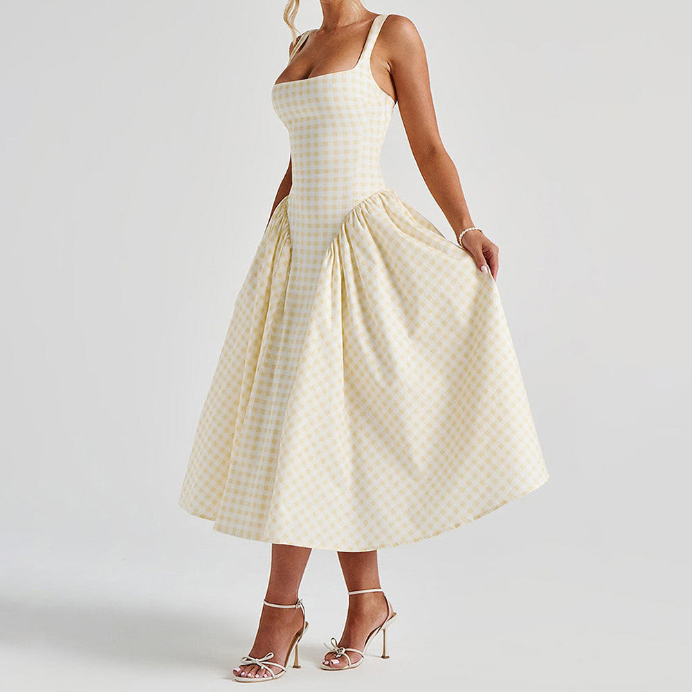 Casual Day Outfits, Easy Trendy Outfits Cottagecore Picnic Gingham Dress Casual Day Outfits, Easy Trendy Outfits Cottagecore Picnic Gingham Dress