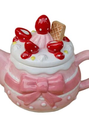 Casual Day Outfits, Easy Trendy Outfits Cottagecore Strawberry Cookies Ceramic Mug