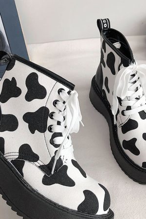 Casual Day Outfits, Easy Trendy Outfits Cow Print Boots