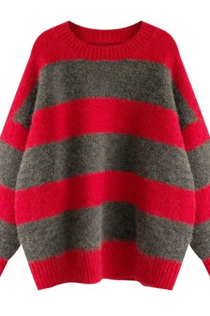 Casual Day Outfits, Easy Trendy Outfits Cozy Days Striped Sweater