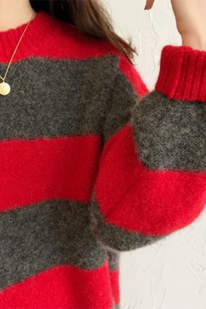 Casual Day Outfits, Easy Trendy Outfits Cozy Days Striped Sweater