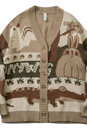 Casual Day Outfits, Easy Trendy Outfits Cozy Grandma Knit Cardigan